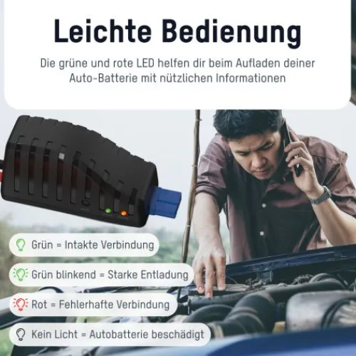 ANSMANN AG Powerstation Jumpstart Adapter^ Zusatzakkus & Kabel