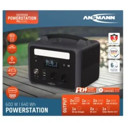 ANSMANN AG Powerstation PS600AC^ Powerstations