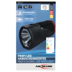 ANSMANN AG Profi-Handscheinwerfer HS20R Pro wiederaufladbar^ Handscheinwerfer