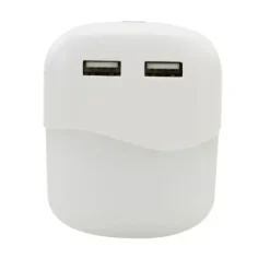 ANSMANN AG Steckdosennachtlicht NL15AC + 2USB^ Nachtlichter