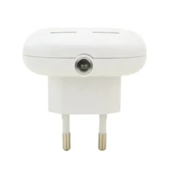 ANSMANN AG Steckdosennachtlicht NL15AC + 2USB^ Nachtlichter