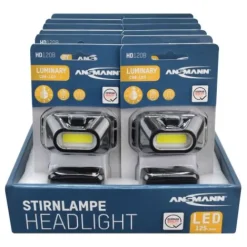 ANSMANN AG Stirnlampe HD120B batteriebetrieben^ Stirnlampen