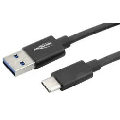 ANSMANN AG Type-C USB Daten und Ladekabel 120 cm^ Typ C