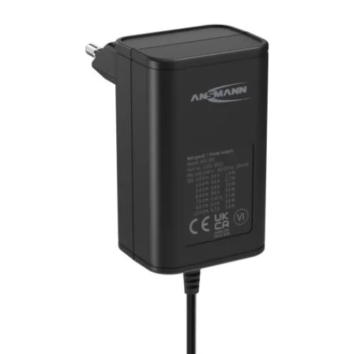 ANSMANN AG Universal-Netzteil APS 300 max. 0,6 A/3,6 W bei 3 - 12 V DC^ Netzteile