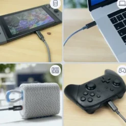 ANSMANN AG USB Typ-C Kabel, 60 cm, anthrazit^ Typ C