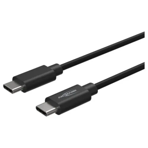 ANSMANN AG USB Typ-C zu Typ-C Daten und Ladekabel 120 cm^ Typ C