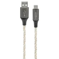 ANSMANN AG USB-A auf USB Typ-C Kabel mit LED-Beleuchtung, 100 cm^ Typ C