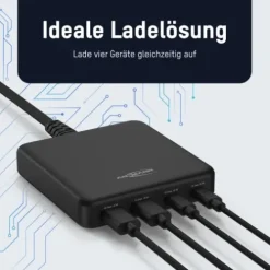 ANSMANN AG USB-Ladegerät Desktop Charger DC465PD / 3,25 A / 65 W / 4 Port^ Usb-ladegeräte