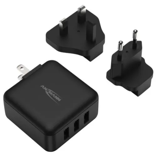 ANSMANN AG USB-Ladegerät Travel Charger TC315 / 3 A / 15 W / 3 Port^ Usb-ladegeräte