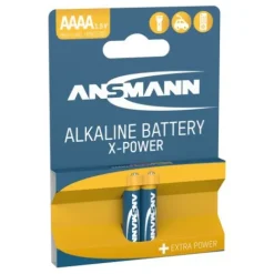 ANSMANN AG X-Power Alkaline Batterie Mini AAAA / LR8 2er Blister^ Batterien
