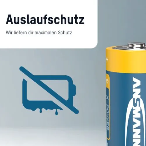 ANSMANN AG X-Power Alkaline Batterie Baby C / LR14 2er Papierblister^ Batterien