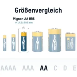 ANSMANN AG X-Power Alkaline Batterie Mignon AA / LR6 2er Papierblister^ Batterien