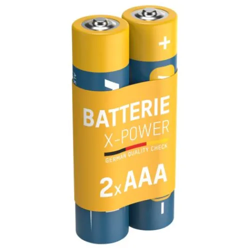 ANSMANN AG X-Power Alkaline Batterie Micro AAA / LR03 2er Papierblister^ Batterien