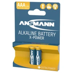 ANSMANN AG X-Power Alkaline Batterie Micro AAA / LR03 2er Papierblister^ Batterien