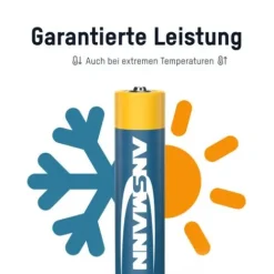 ANSMANN AG X-Power Alkaline Batterie Micro AAA / LR03 2er Papierblister^ Batterien