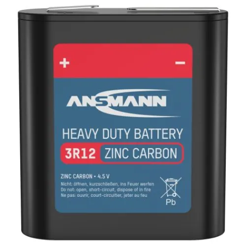 ANSMANN AG Zink-Kohle Batterie 3R12^ Spezialzellen Batterien