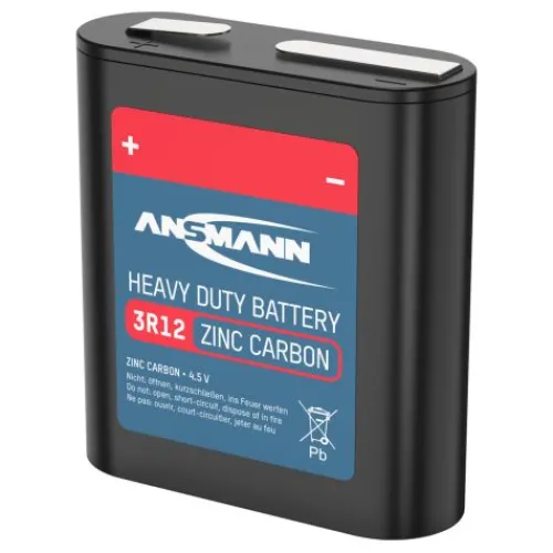 ANSMANN AG Zink-Kohle Batterie 3R12^ Spezialzellen Batterien